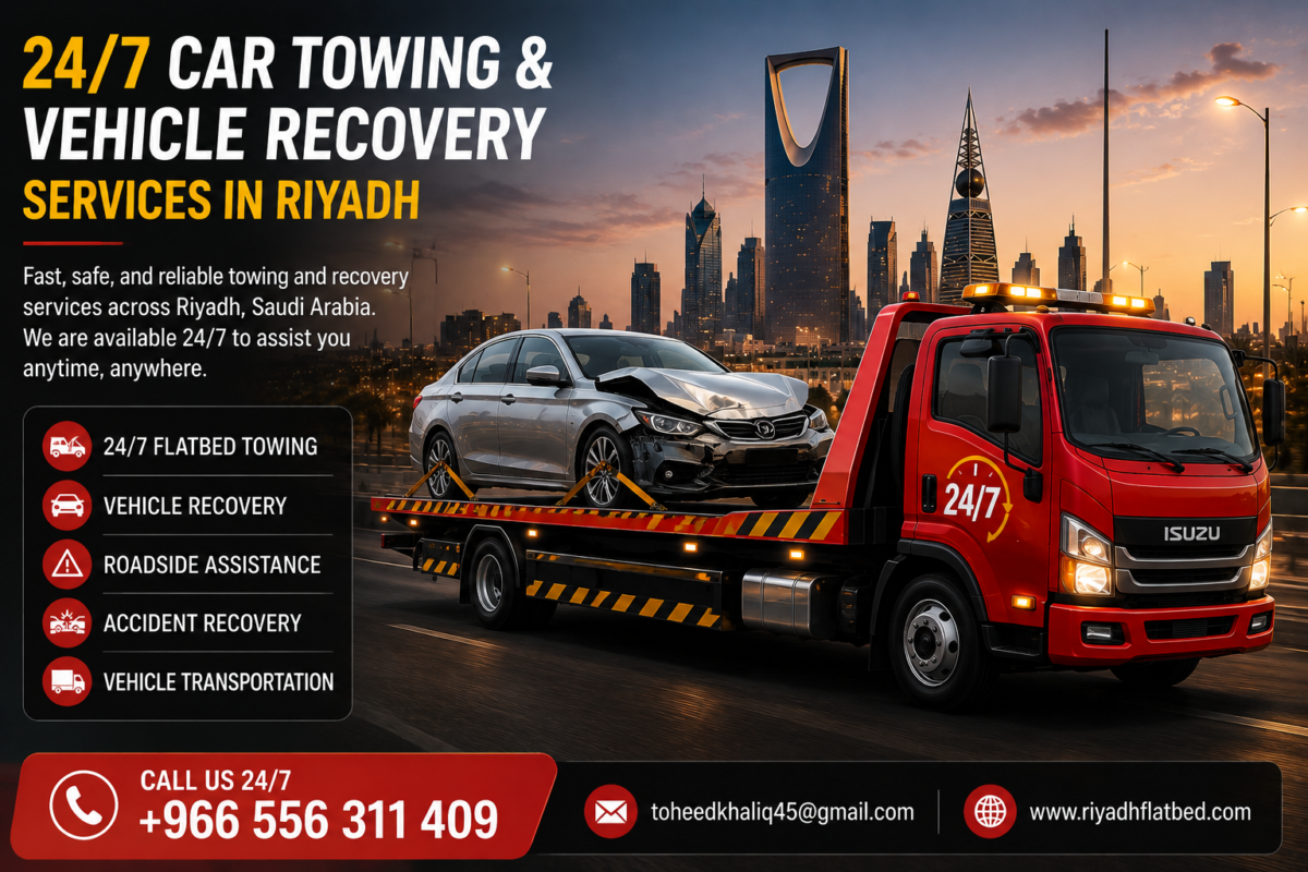 Tow Truck Towing Riyadh | 24/7 Car & Flatbed Towing